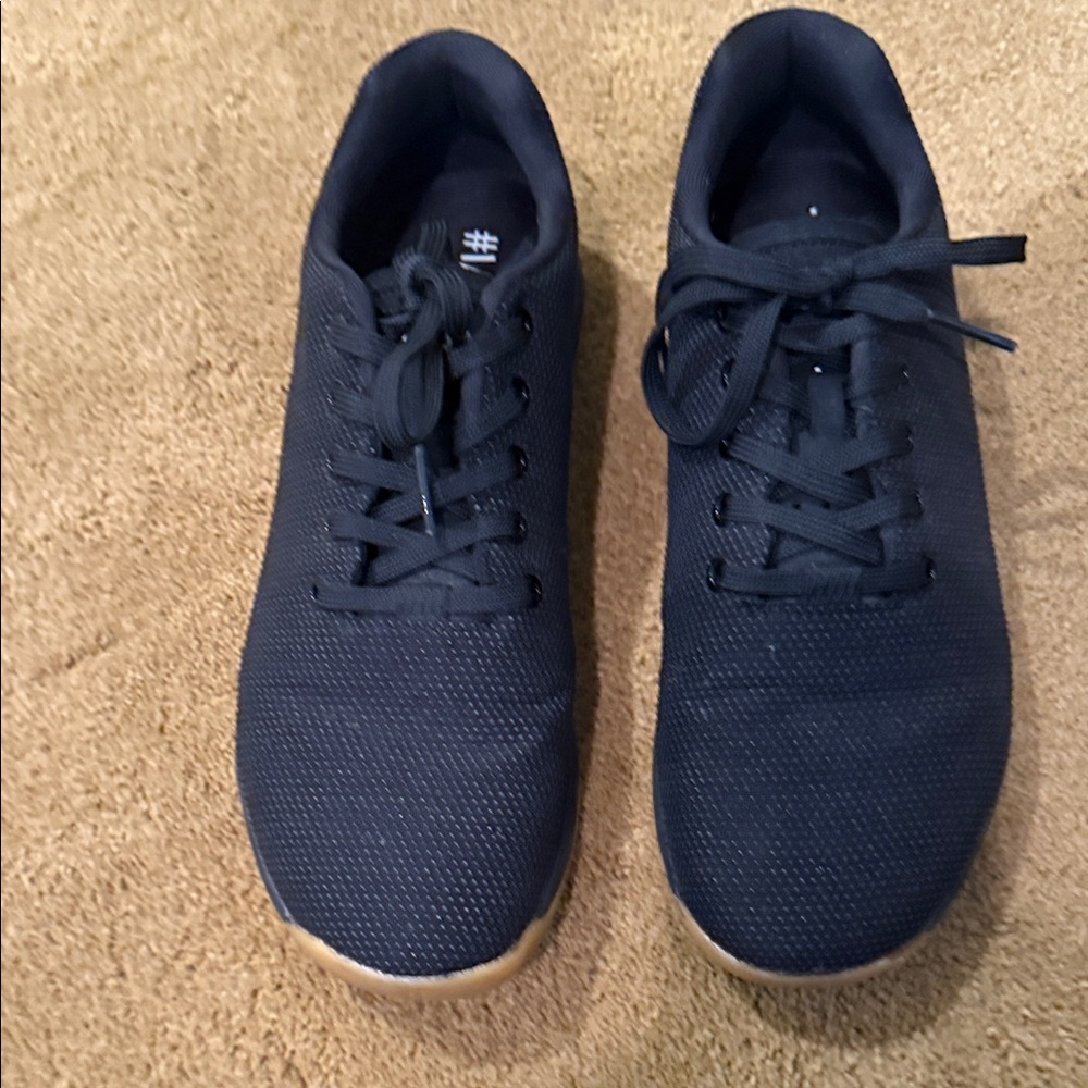 NOBULL Navy Sneakers with Tan Sole